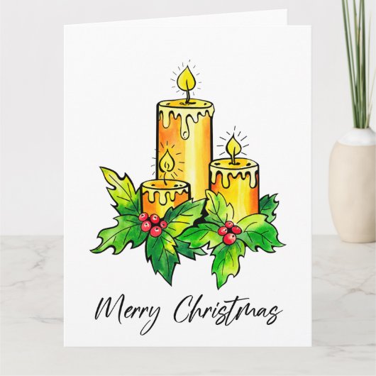 メリークリスマス カード (正面)