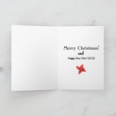 メリークリスマス！ カード (内部)