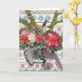 メリークリスマス！ カード (黄色い花)