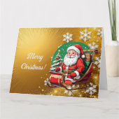 メリークリスマス！ カード (正面)