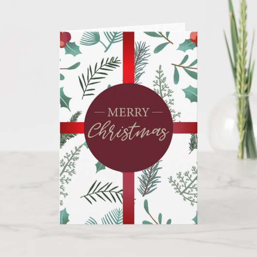 メリークリスマス カード (正面)