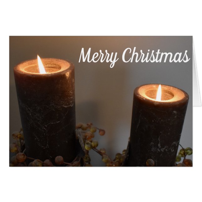 メリークリスマス、カード (正面横)