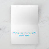 メリークリスマス-カード シーズンカード (内部)