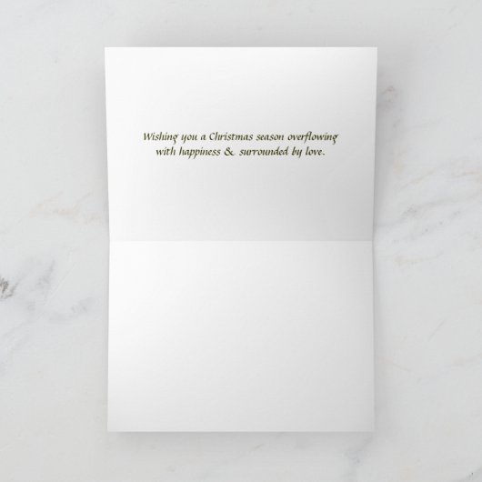 メリークリスマス-カード シーズンカード (内部)