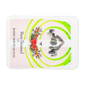 メリークリスマス!カード マグネット (横)