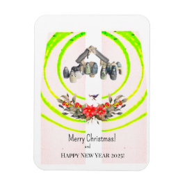 メリークリスマス!カード マグネット