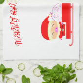 メリークリスマス キッチンタオル (折り畳み)