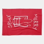 メリークリスマス キッチンタオル (横)