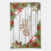 メリークリスマス キッチンタオル (縦)