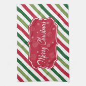 メリークリスマス キッチンタオル (縦)