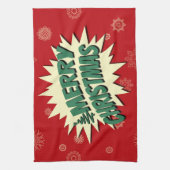 メリークリスマス キッチンタオル (縦)
