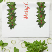 メリークリスマス キッチンタオル (折り畳み)