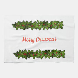 メリークリスマス キッチンタオル