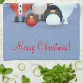 メリークリスマス キッチンタオル (折り畳み)