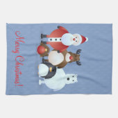 メリークリスマス キッチンタオル (横)