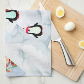 メリークリスマス キッチンタオル (四つ折り)