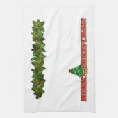 メリークリスマス キッチンタオル (縦)