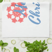 メリークリスマス キッチンタオル (折り畳み)