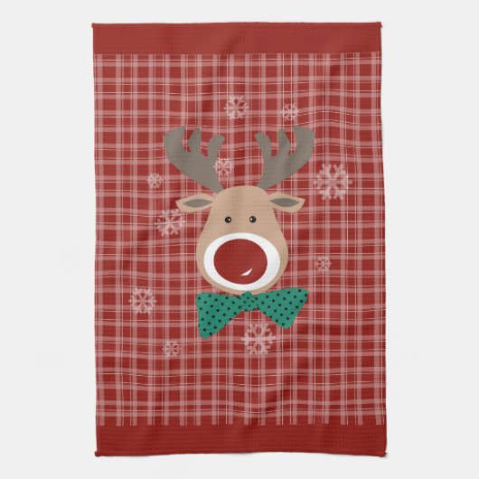 メリークリスマス! キッチンタオル (縦)