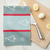 メリークリスマス キッチンタオル (四つ折り)