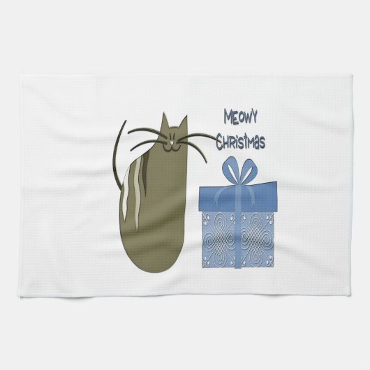 メリークリスマス キッチンタオル (横)