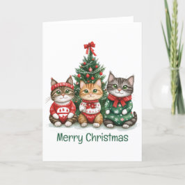 メリークリスマス・キャッツ シーズンカード