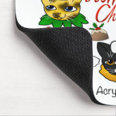 メリークリスマス・キャッツ マウスパッド (コーナー)