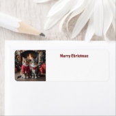 メリークリスマス・キャッツ ラベル (インサイチュ)