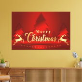 メリークリスマス キャンバスプリント (インサイチュ (リビング))