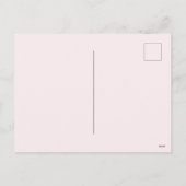 メリークリスマス!キュートなトロピカルサンタフラミンゴ シーズンポストカード (裏面)