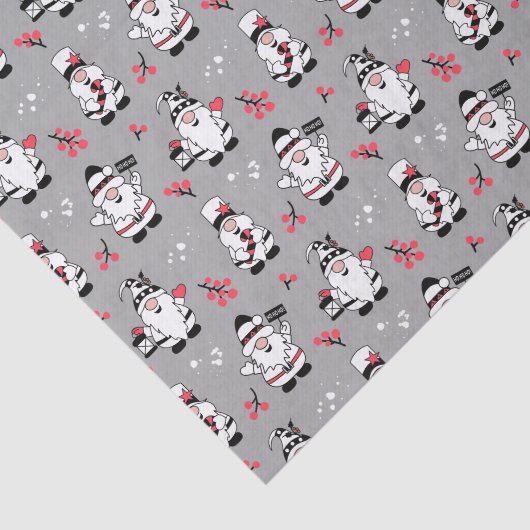 メリークリスマス | キュートウィンターホリー格言 薄葉紙 (詳細)