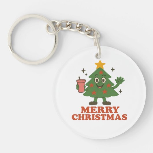 メリークリスマス キーホルダー (正面)
