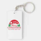 メリークリスマス キーホルダー (裏面)