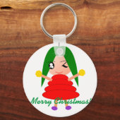 メリークリスマス キーホルダー (正面)