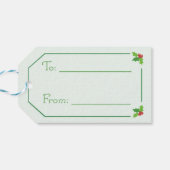 メリークリスマス ギフトタグ (裏面横)