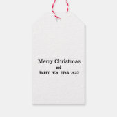 メリークリスマス！ ギフトタグ (裏面)