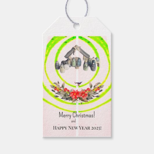 メリークリスマス！ ギフトタグ (正面)