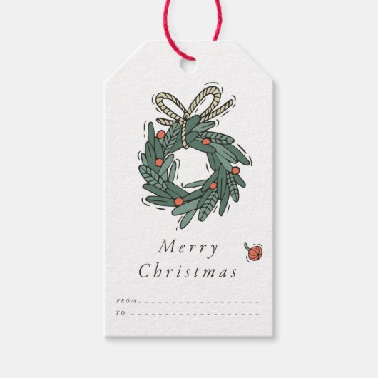 メリークリスマス ギフトタグ (正面)