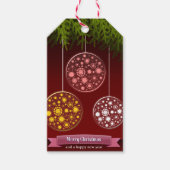 メリークリスマス ギフトタグ (正面)