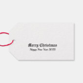 メリークリスマス！ ギフトタグ (裏面横)