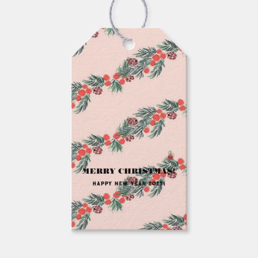 メリークリスマス！ ギフトタグ (正面)