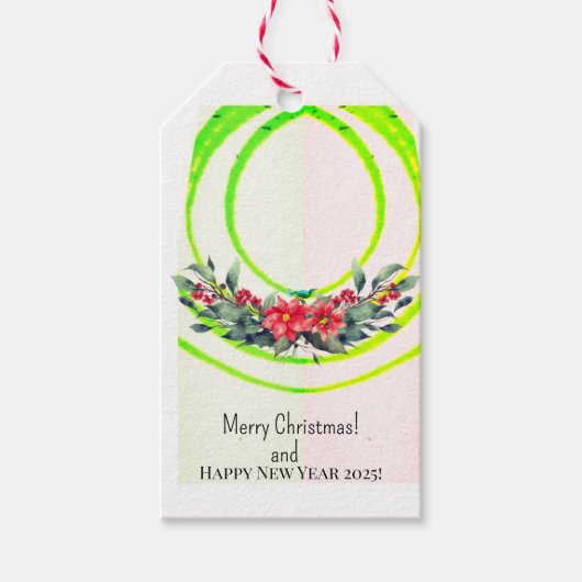 メリークリスマス！ ギフトタグ (正面)