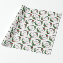 メリークリスマス ギフト包装紙