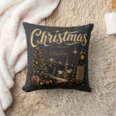 メリークリスマス クッション (ブランケット)