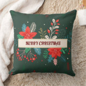 メリークリスマス クッション (ブランケット)