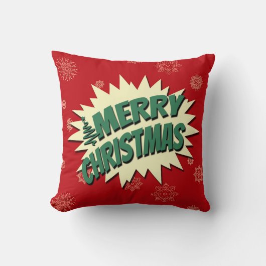 メリークリスマス クッション (正面)