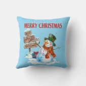 メリークリスマス クッション (裏面)