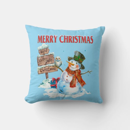 メリークリスマス クッション (正面)