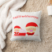 メリークリスマス クッション (ブランケット)
