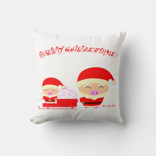 メリークリスマス クッション (正面)